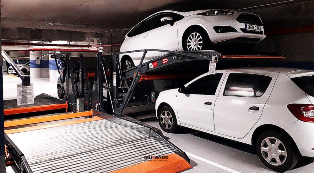 MAXIMISATION DE L'EFFICACITÉ DU STATIONNEMENT À PLAFOND BAS AVEC L'ASCENSEUR DE STATIONNEMENT INCLINABLE TPTP-2