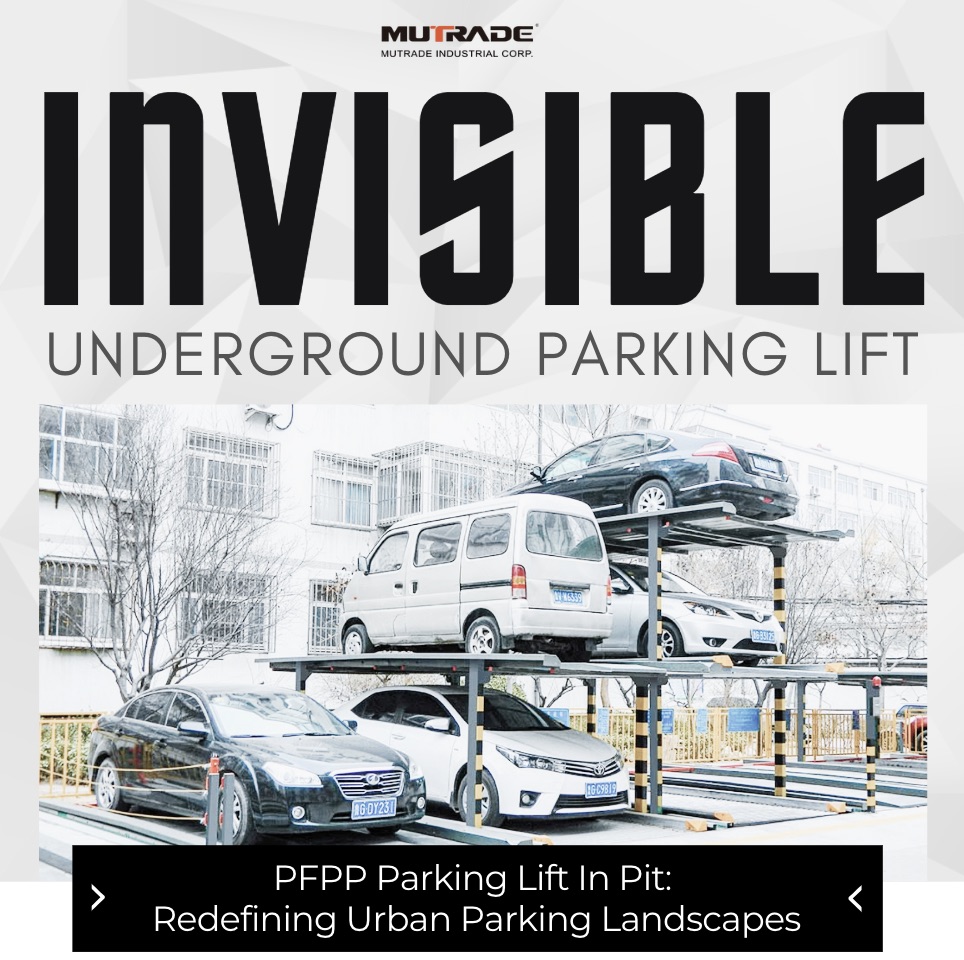 SOLUTION DE STATIONNEMENT SOUTERRAIN INVISIBLE : PROJET D'ASCENSEUR DE PARKING À QUATRE MONTANTS EN CHINE