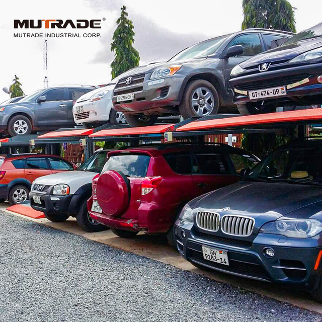 Ascenseur de stationnement de garage automatisé à double étage