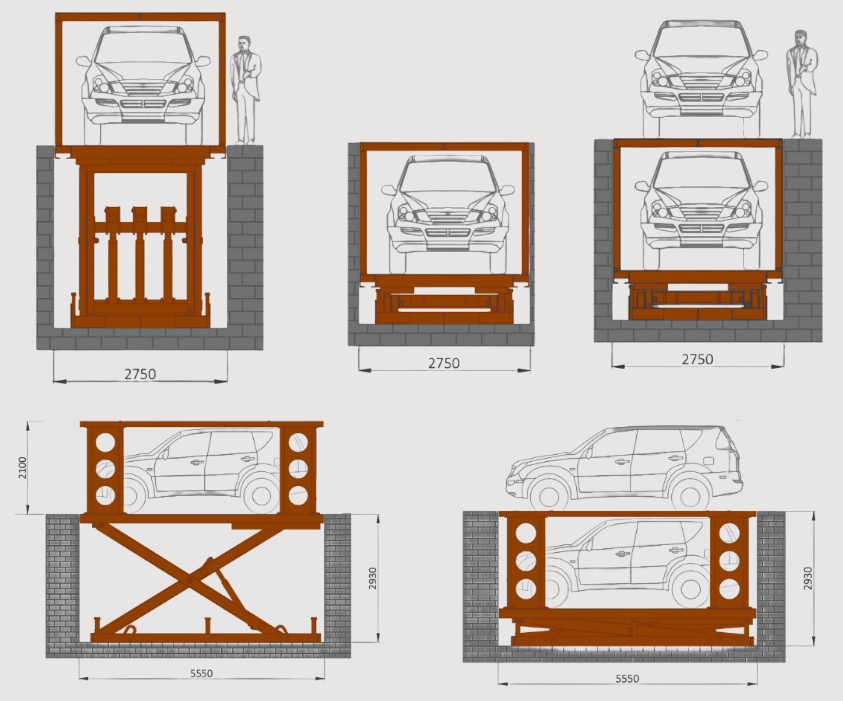 S-VRC-2, notre nacelle à ciseaux à double plate-forme.
