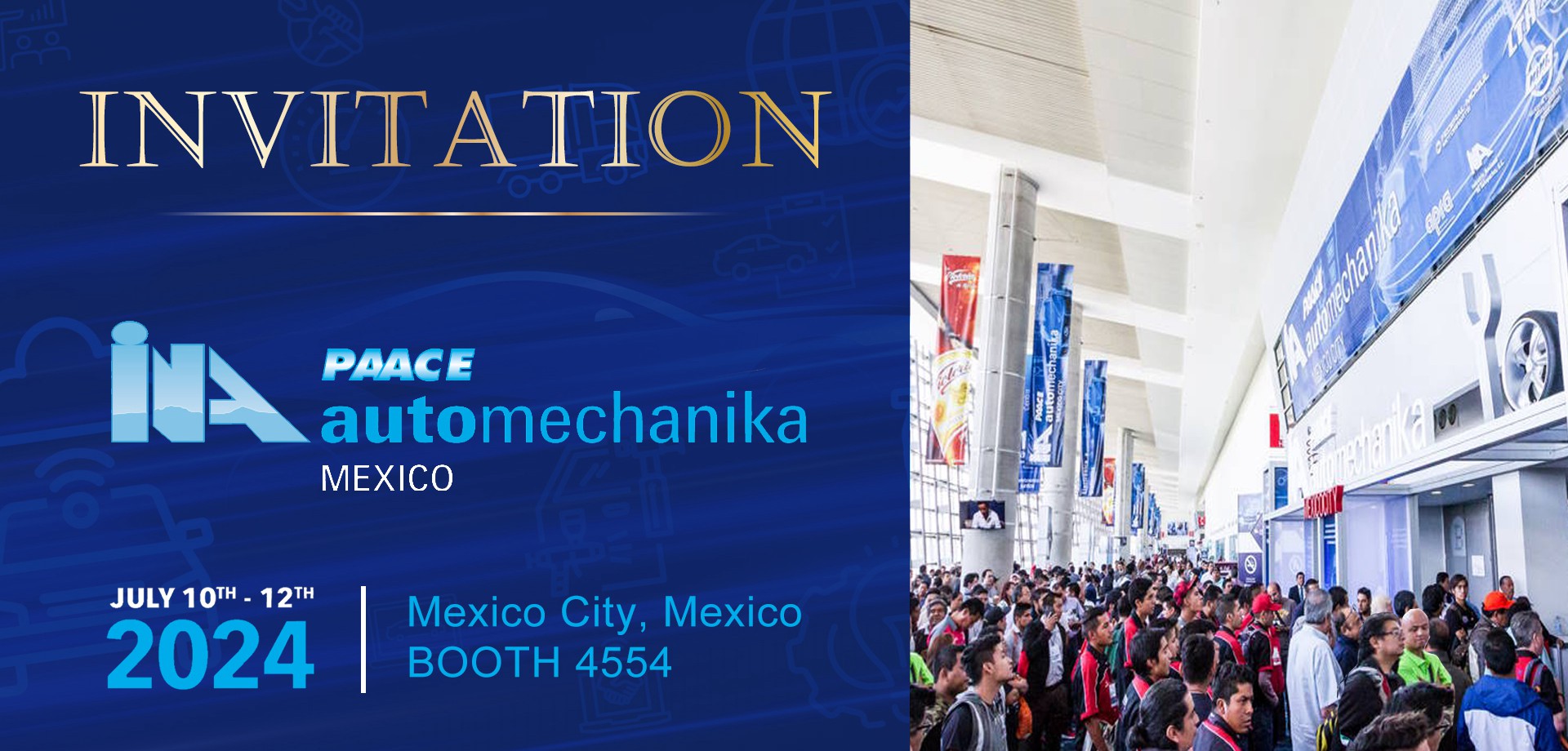 Visitez le stand Mutrade à Automechanika Mexico 2024 !