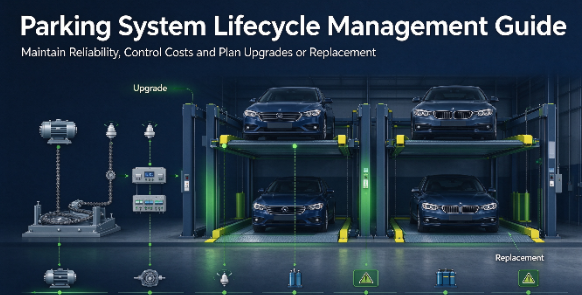 Gestion du cycle de vie du système de stationnement : maintenance, mises à niveau et planification du remplacement