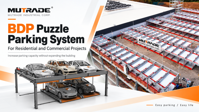 Système de stationnement puzzle BDP pour projets résidentiels et commerciaux | Mutrade